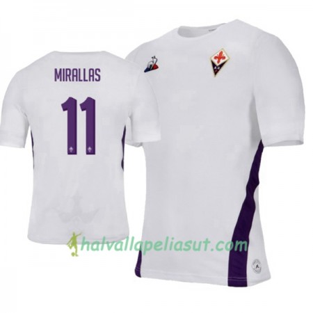 Jalkapallo Pelipaidat ACF Fiorentina Kevin Mirallas 11 Vieraspaita 2018-2019 Lyhythihainen